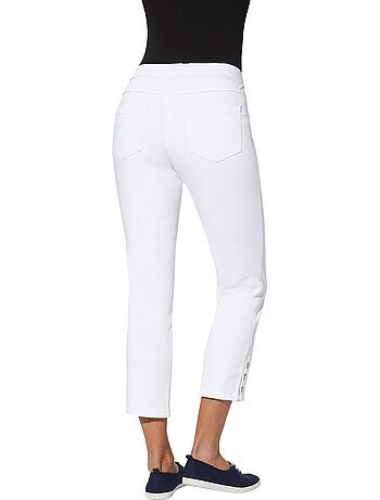 Jean 7/8 Ceinture élastique Confortable - Taille Courte - Moda Vilona