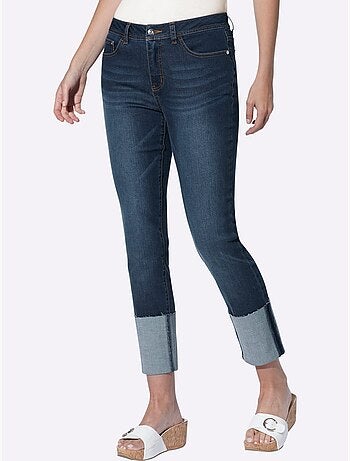 Jean 7/8 Coupe 5 Poches Moderne - Taille Standard - Helline