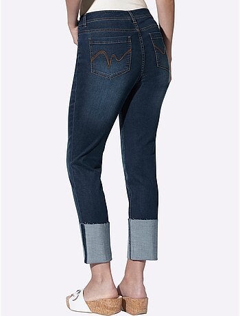 Jean 7/8 Coupe 5 Poches Moderne - Taille Standard - Helline
