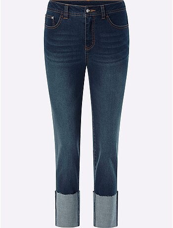 Jean 7/8 Coupe 5 Poches Moderne - Taille Standard - Helline