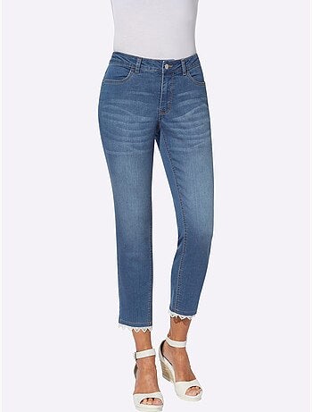 Jean 7/8 Dentelle à La Finition - Taille Standard - Moda Vilona