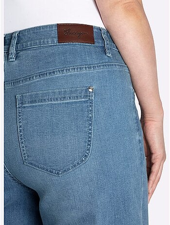 Jean 7/8 jambes larges mode - taille standard - sheego