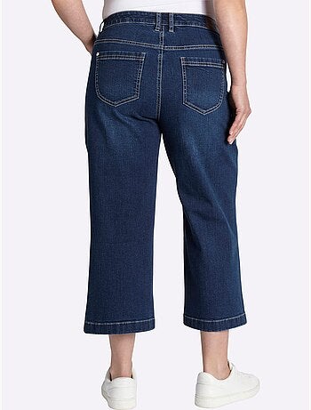 Jean 7/8 Jambes Larges Mode - Taille Standard - Sheego