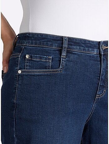 Jean 7/8 Jambes Larges Mode - Taille Standard - Sheego