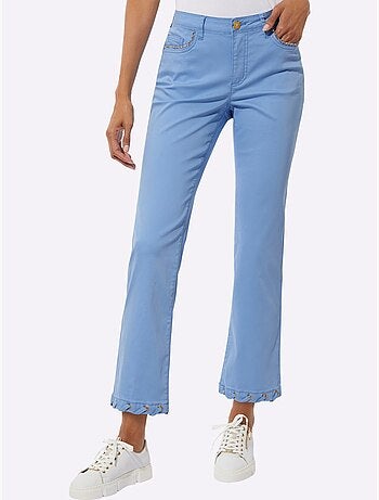 Jean 7/8 Mélange Coton Et Lyocell De Qualité - Taille Standard - helline