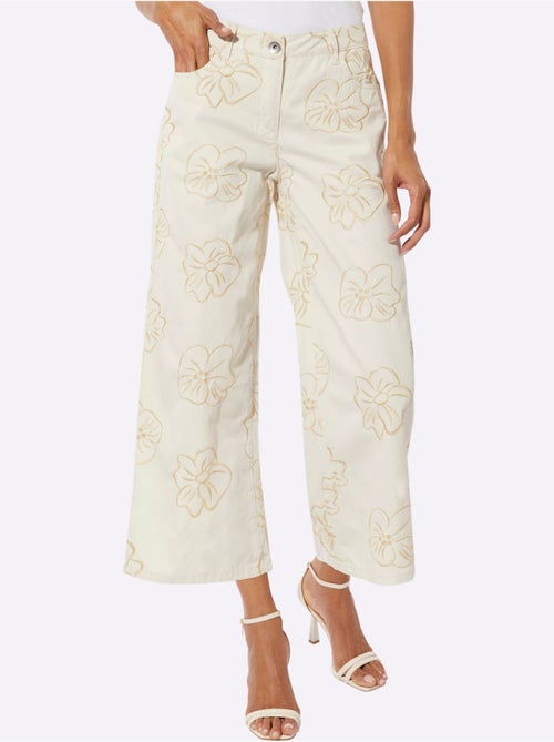Jean 7/8 Pur Coton - Taille Standard - Helline - Kiabi