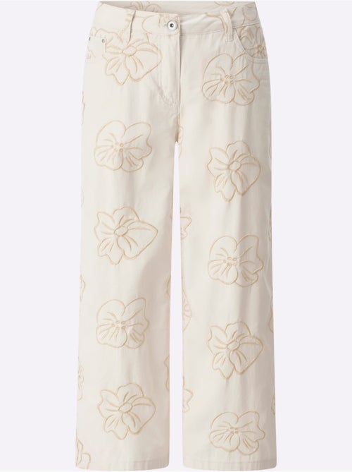 Jean 7/8 Pur Coton - Taille Standard - Helline - Kiabi