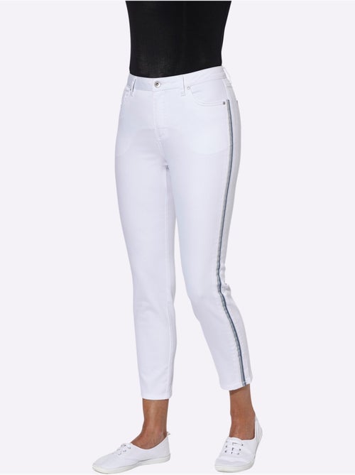 Jean 7/8 Qualité Coton - Taille Courte - Witt - Kiabi