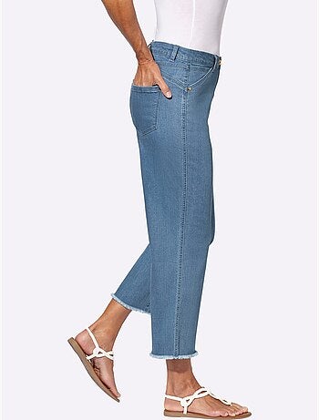Jean 7/8 qualité coton - taille courte - witt