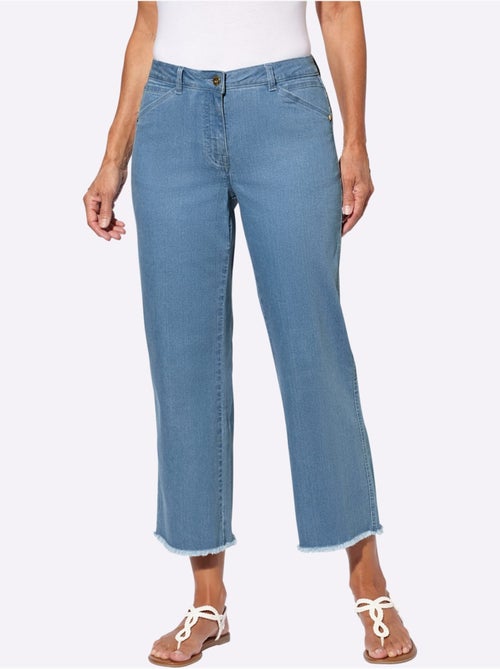 Jean 7/8 Qualité Coton - Taille Courte - Witt - Kiabi