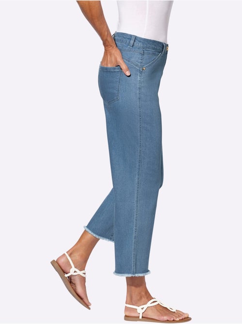 Jean 7/8 Qualité Coton - Taille Standard - Witt - Kiabi Jean 7/8 Qualité Coton - Taille Standard - Witt - Kiabi