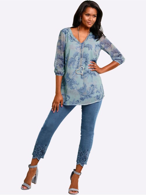 Jean 7/8 Qualité Coton - Taille Standard - Witt - Kiabi