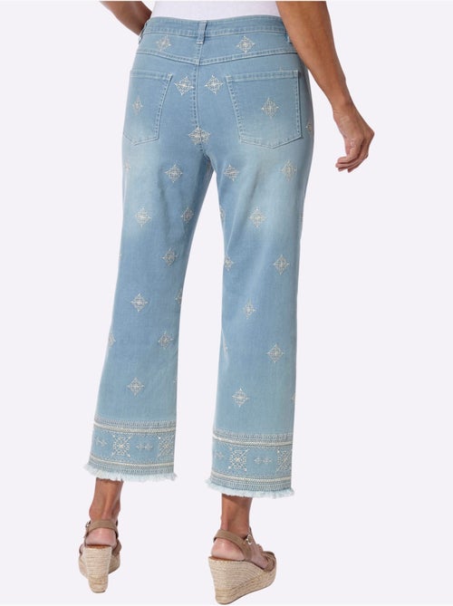 Jean 7/8 Qualité Coton - Taille Standard - Witt - Kiabi Jean 7/8 Qualité Coton - Taille Standard - Witt - Kiabi