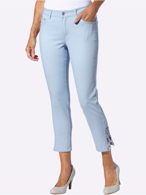 Jean 7/8 Qualité Coton - Taille Standard - Witt - Kiabi Jean 7/8 Qualité Coton - Taille Standard - Witt - Kiabi