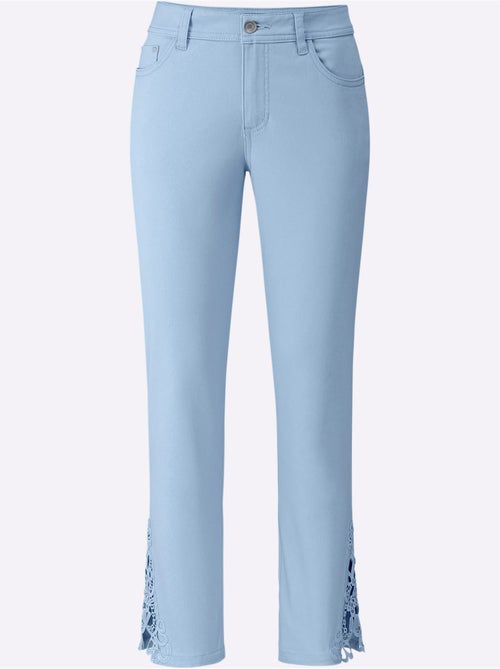 Jean 7/8 Qualité Coton - Taille Standard - Witt - Kiabi Jean 7/8 Qualité Coton - Taille Standard - Witt - Kiabi