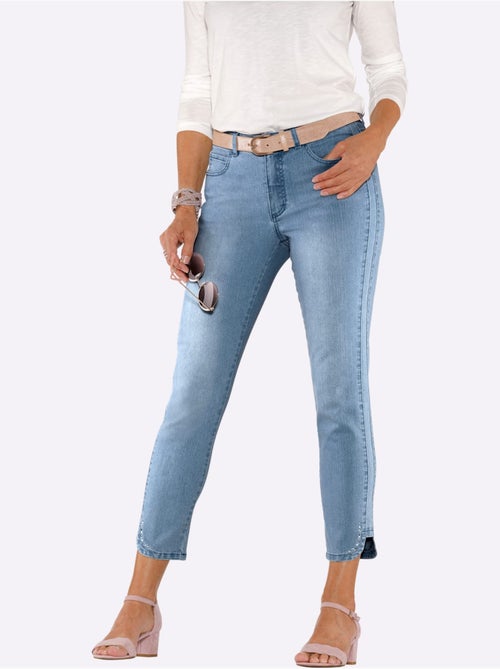 Jean 7/8 Qualité Coton - Taille Standard - Witt - Kiabi Jean 7/8 Qualité Coton - Taille Standard - Witt - Kiabi