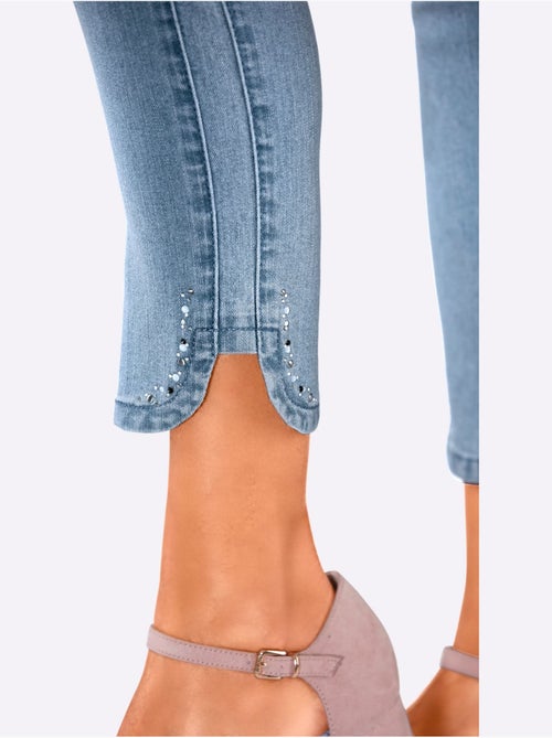 Jean 7/8 Qualité Coton - Taille Standard - Witt - Kiabi Jean 7/8 Qualité Coton - Taille Standard - Witt - Kiabi