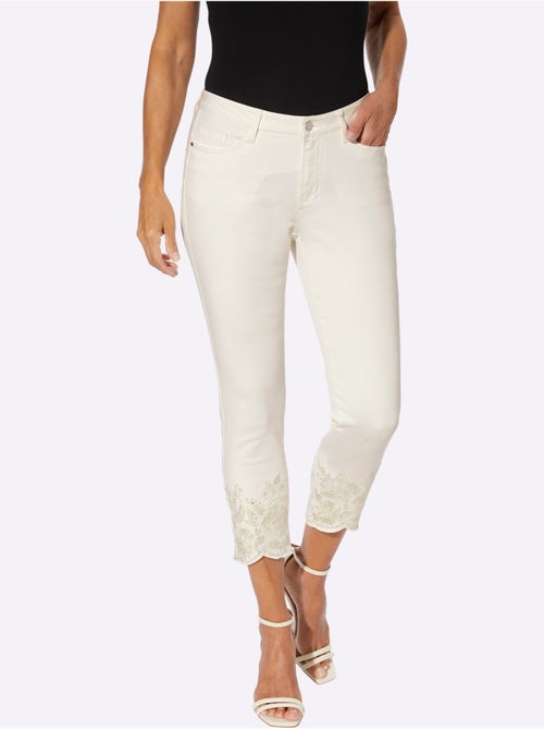 Jean 7/8 Qualité Coton - Taille Standard - Witt - Kiabi Jean 7/8 Qualité Coton - Taille Standard - Witt - Kiabi