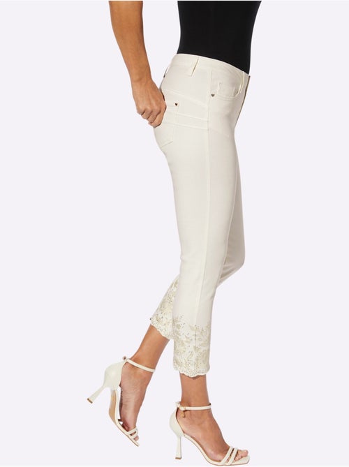 Jean 7/8 Qualité Coton - Taille Standard - Witt - Kiabi Jean 7/8 Qualité Coton - Taille Standard - Witt - Kiabi