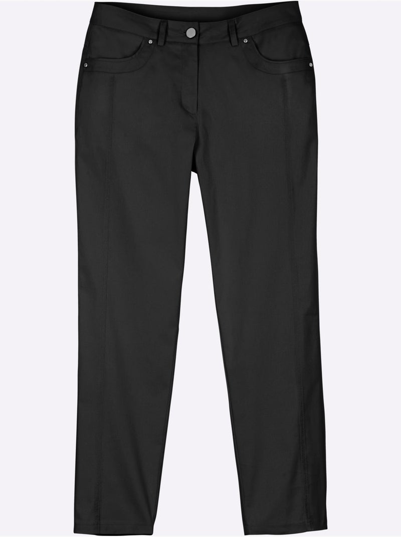 Jean 7/8 Qualité Légère - Taille Standard - Witt Noir - Kiabi