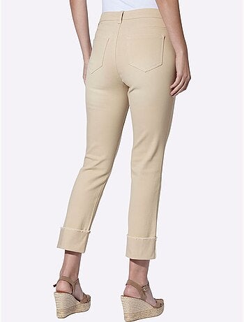 Jean 7/8 Revers Des Jambes Fixe - Taille Standard - Helline
