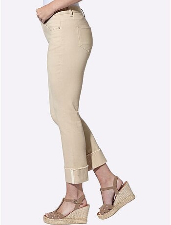 Jean 7/8 Revers Des Jambes Fixe - Taille Standard - Helline