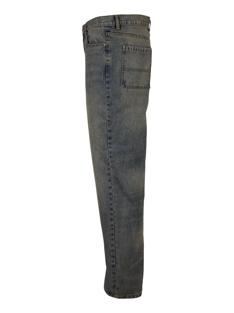 Jean 90's - urban classics Bleu anthracite - Kiabi