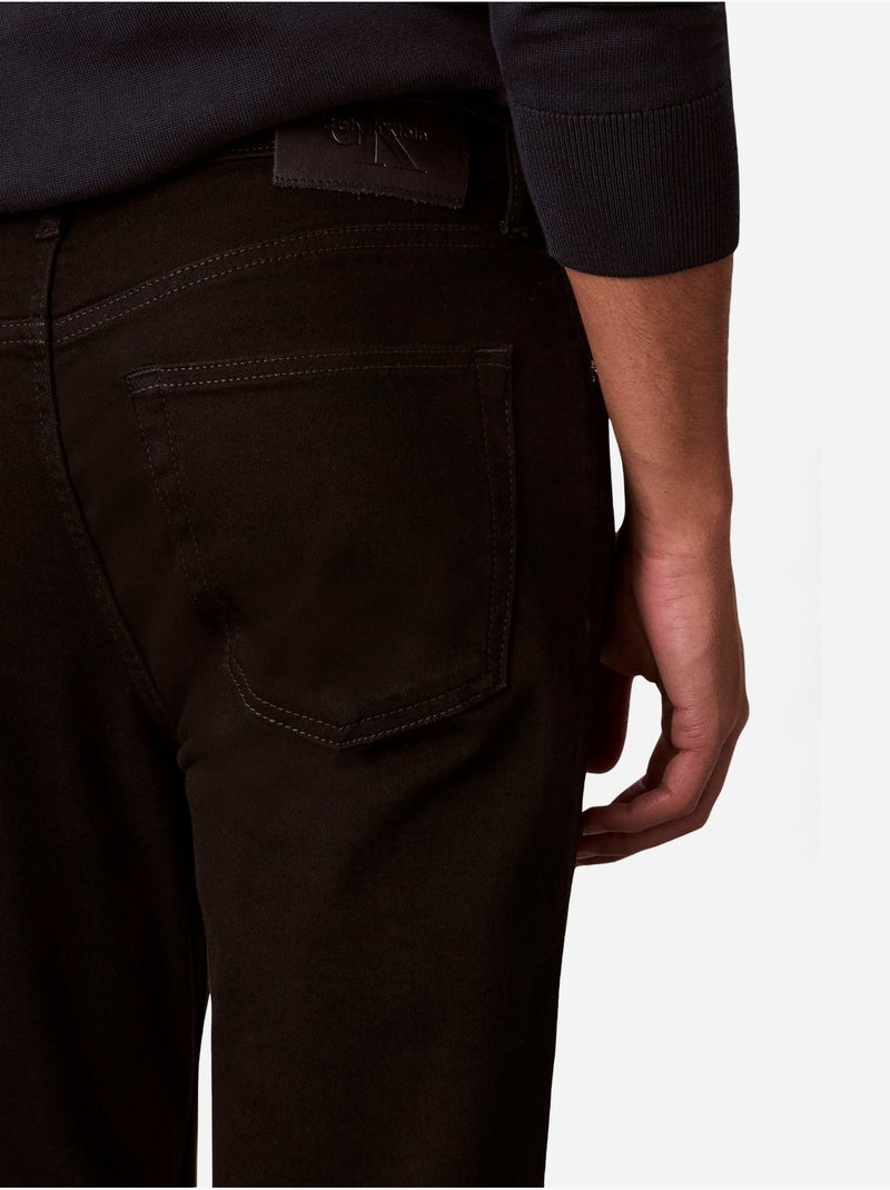 Jean à bouton - calvin klein Noir - Kiabi