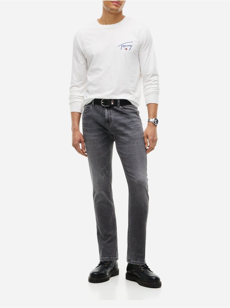 Jean à bouton - tommy jeans Bleu - Kiabi