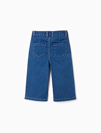 Jean à jambe large avec 4 poches