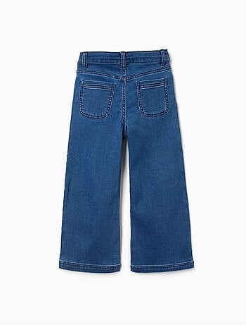 Jean à jambe large avec 4 poches