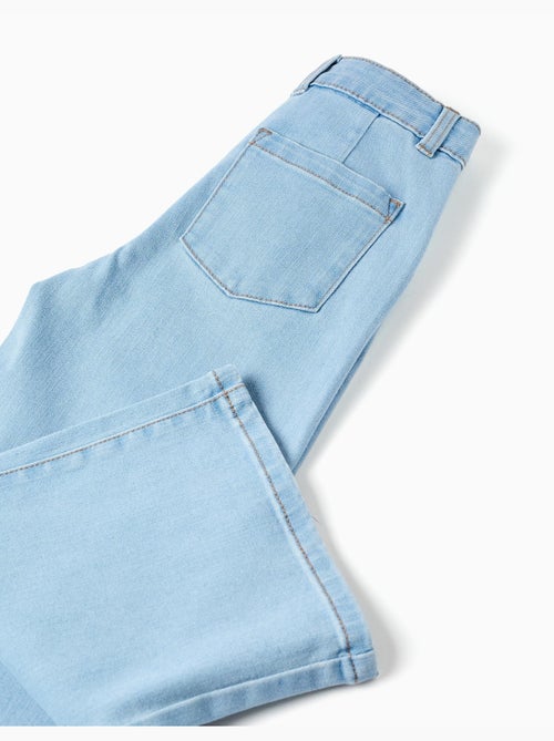 Jean à jambe large avec poches devant et derrière - Kiabi Jean à jambe large avec poches devant et derrière - Kiabi