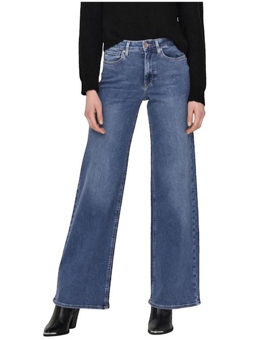 Jean à jambe large Madison Blush en denim Only - Kiabi