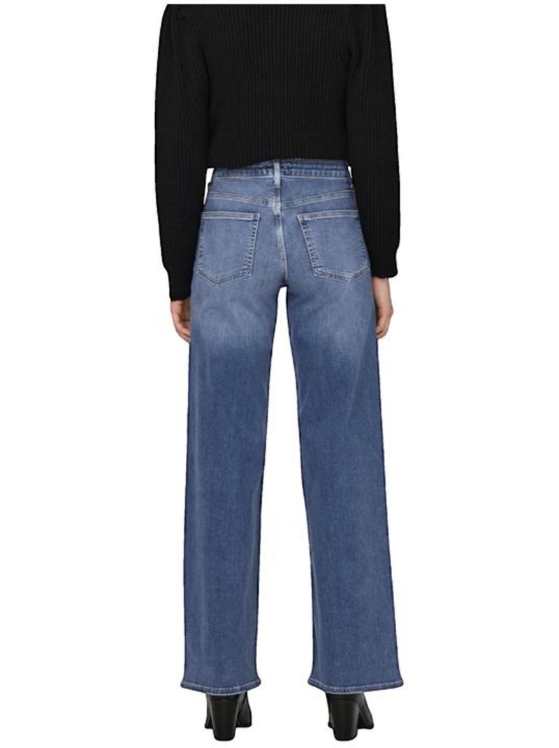 Jean à jambe large Madison Blush en denim Only Bleu Bleu Bleu - Kiabi