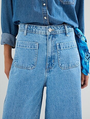 Jean à jambes larges, MO Fashion