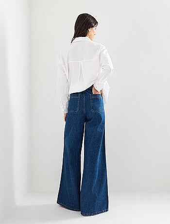 Jean à jambes larges, MO Fashion