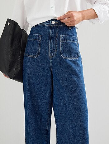 Jean à jambes larges, MO Fashion