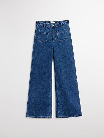 Jean à jambes larges, MO Fashion