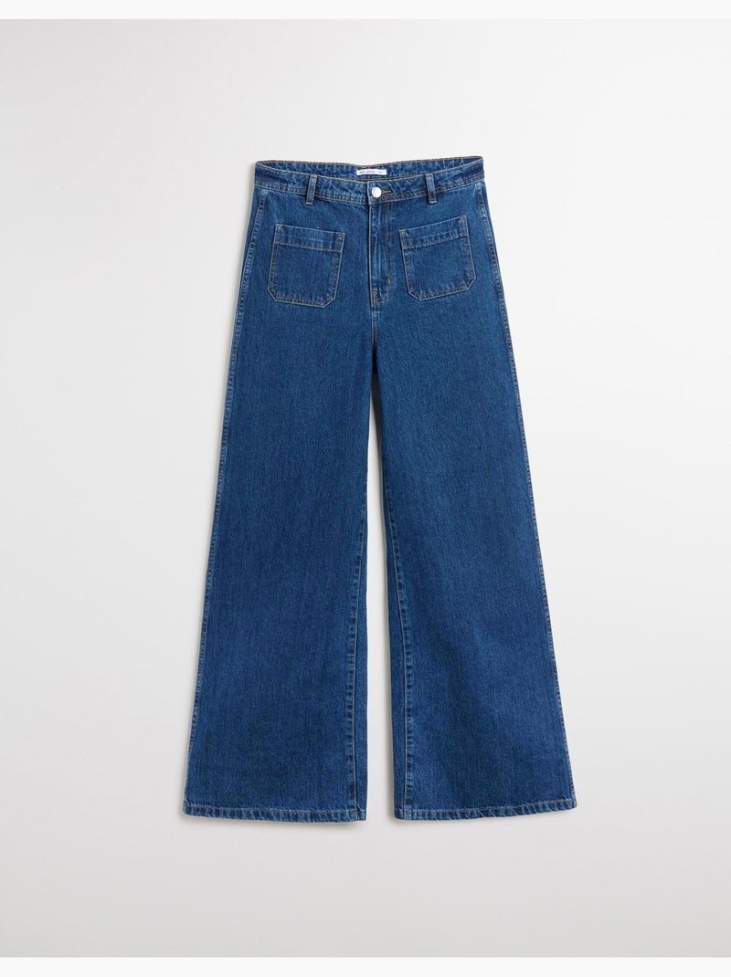 Jean à jambes larges, MO Fashion Bleu - Kiabi