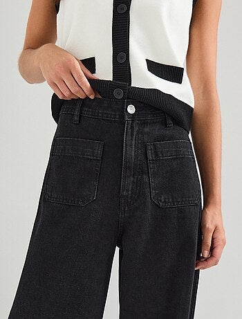 Jean à jambes larges, MO Fashion