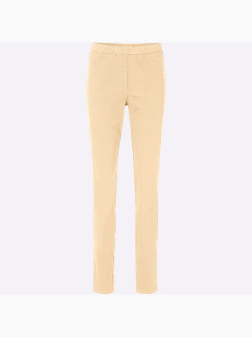 Jean à la coupe étroite avec ceinture élastique confortable - Taille standard - Moda Vilona - Kiabi