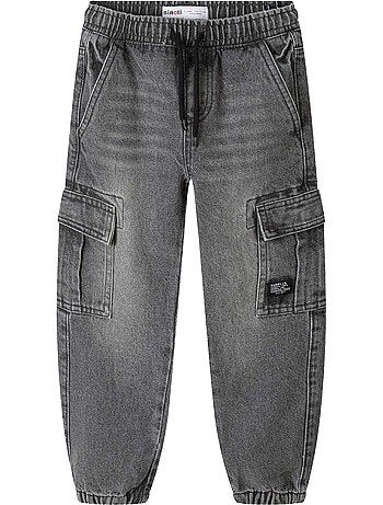 Jean à poches motif/style uni - minoti