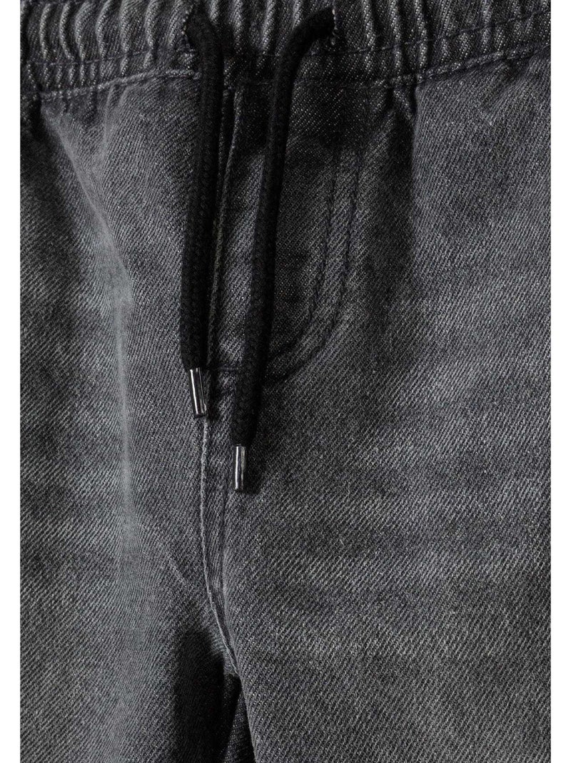 Jean à poches motif/style uni - minoti Gris - Kiabi
