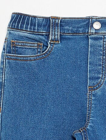 Jean avec ceinture ajustable - collection facile à enfiler