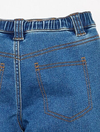Jean avec ceinture ajustable - collection facile à enfiler