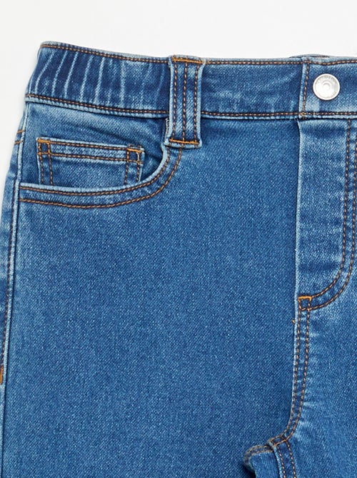 Jean avec ceinture ajustable - collection facile à enfiler - Kiabi