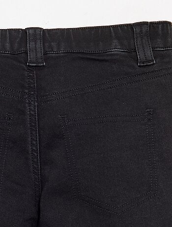 Jean avec ceinture ajustable - collection facile à enfiler