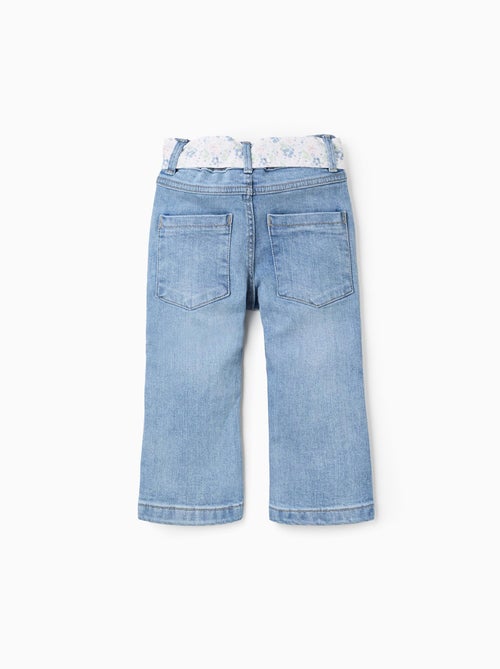 Jean avec Ceinture Florale - Kiabi