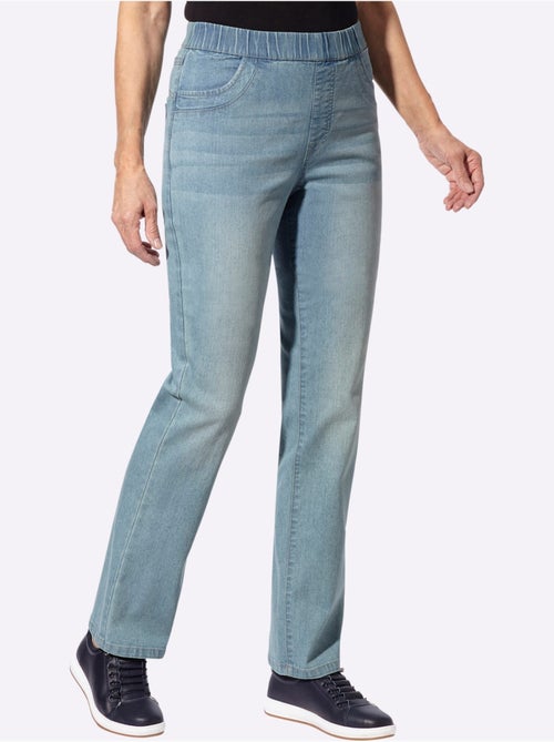 Jean avec coton - taille courte - witt - Kiabi