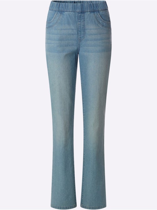 Jean avec coton - taille courte - witt - Kiabi